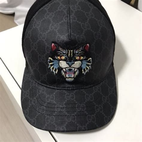 gucci cat cap|Gucci cat card.